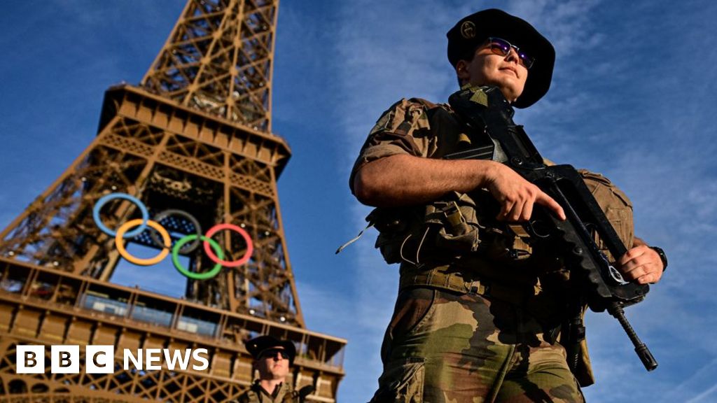 Paris Olympics: Major security boost under way as Games close - BBC News