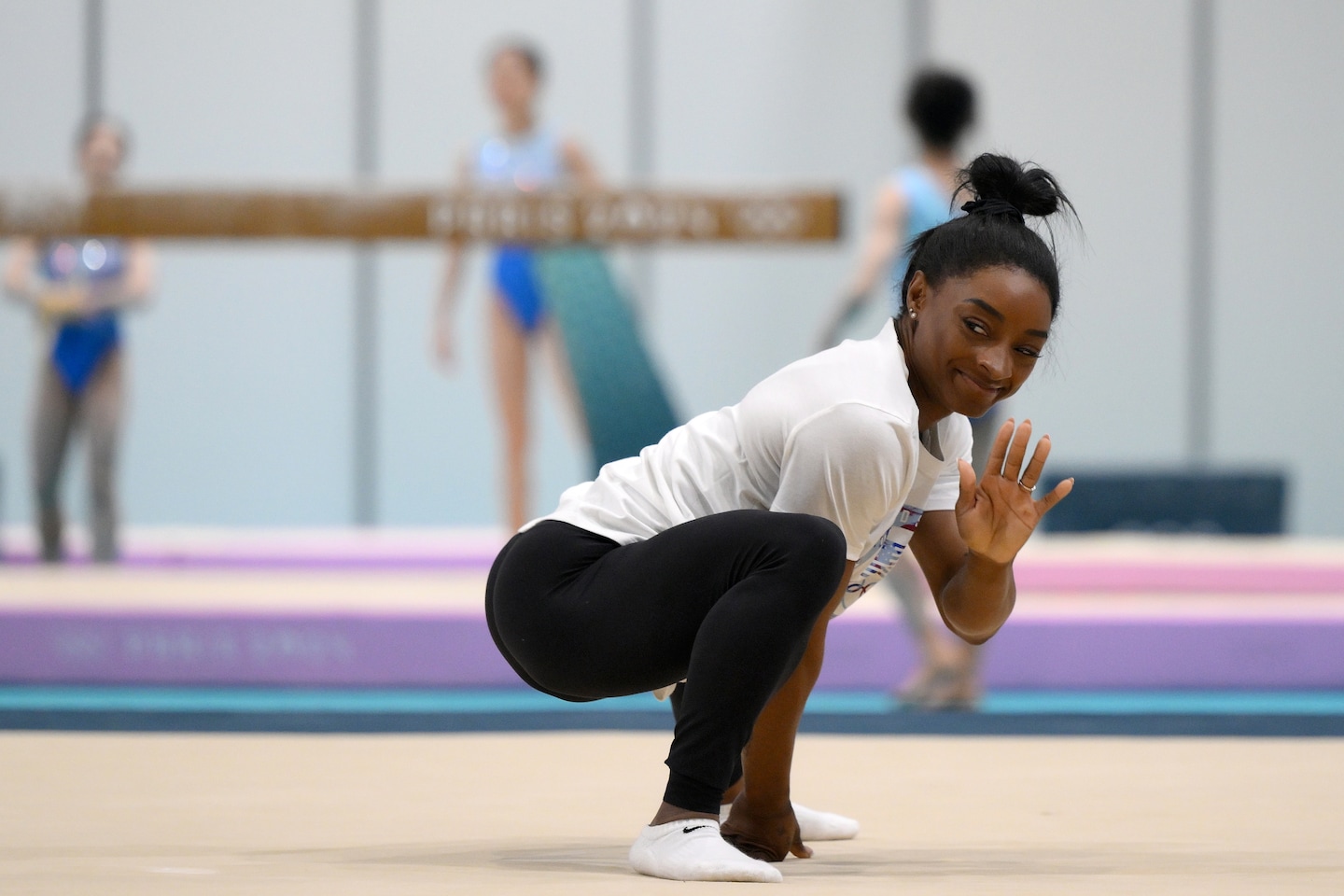 To put Simone Biles at ease, the US team says the star can do little in Paris